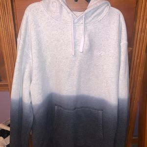 Hollister Soft Grey, and Charcoal Black Sweatshirt